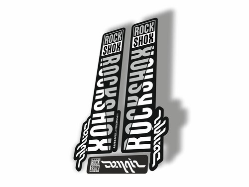 Adesivo rock shox domain 2018 - adesivo,