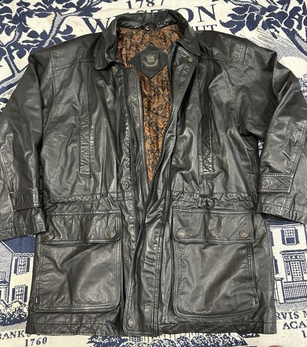 Giacca cappotto pelle - ,