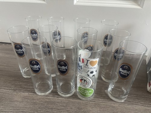 Gaffel kölsch beer - gaffel, glasses