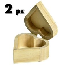 2 SCATOLE CUORE SCATOLA IN