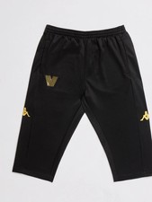 Pantaloncini Venezia lunghezza 3/4 Kappa neri taglia large L slim fit nuovi con etichetta IN BORSA 