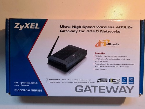 Zyxel 660hw router adsl - p-660hw-t1,
