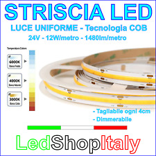 Strisce LED COB 24V 12W/m