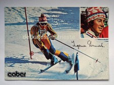 INGEMAR STENMARK Sweden sci ski CABER postcard vecchia cartolina vintage