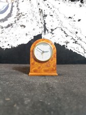 SVEGLIA IN LEGNO DIPINTA A MANO MECCANISMO AL QUARZO