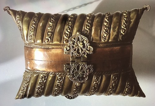 Borsetta rigida ottone e - rigida, in