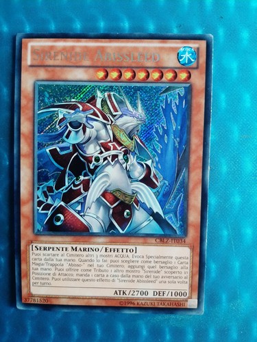 Yugioh sirenide abissleed - abissleed,