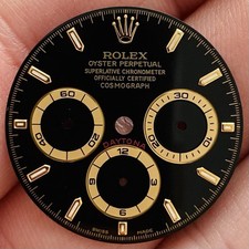 Rolex quadrante nero Luminova