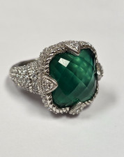 Anello doppio e diamante