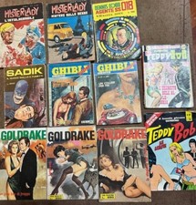 fumetti vintage - TEDDY BOB - GOLDRAKE - GHIBLI -SADIK - DENNIS COBB - MISTERLAD