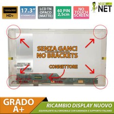 Pannello Display LCD da 17.3 pollici per Packard Bell NX.C1CEG.109 40 pin HD+