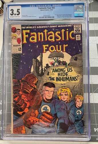 Fantastic four cgc 3 - #45,