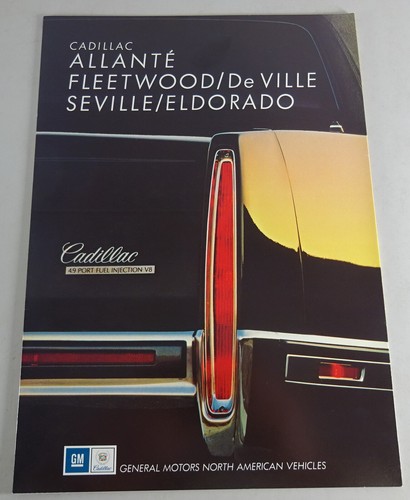 Brochure cadillac allanté - brochure,