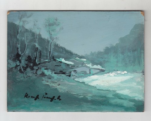Quadro olio pianzola renzo - quadro,
