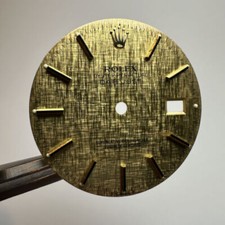 Rolex Datejust Linen Dial 16013 16018 16233 RARE Champagne