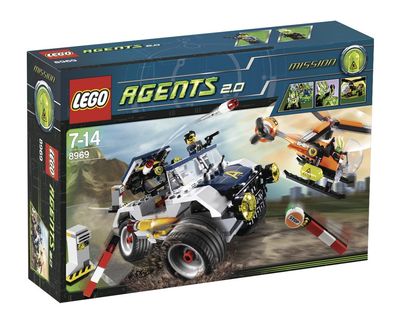 Lego agents wheeling - lego, 4-wheeling