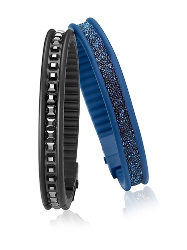 Doppio bracciale hip hop - bracciale,
