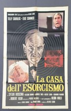 MANIFESTO poster 2F LA CASA DELL' ESORCISMO TELLY SAVALAS ELKE SOMMER 1975 H84
