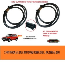 KIT 2 GUARNIZIONE FINESTRINO