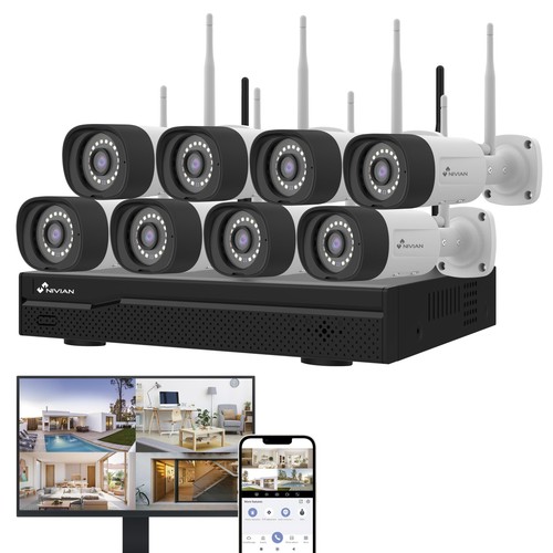 Kit videosorveglianza wifi - kit,