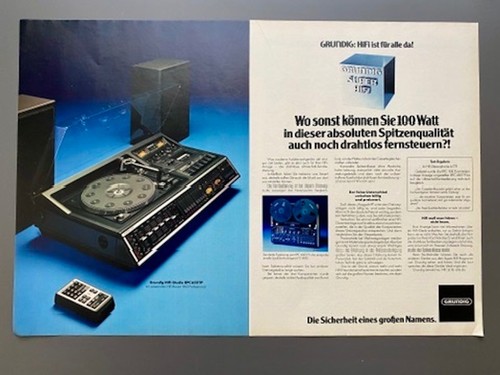 1977 grundig hifi - hifi, studio