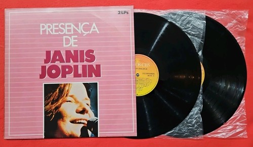 2lp janis joplin presenca - joplin, de