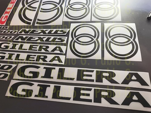 Gilera nexus 500 pegatinas kit - nexus,