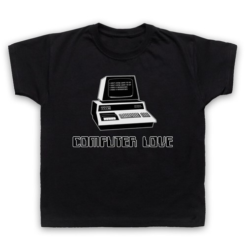 Maglietta computer love - computer,