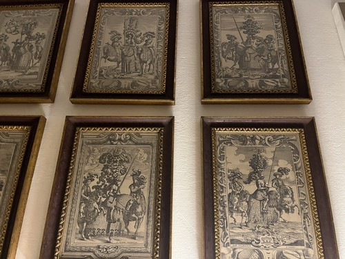 Stampe antiche giostre di - giostre,