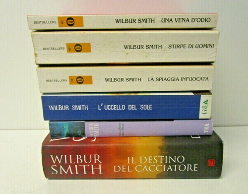 Lotto wilbur smith libri - wilbur, una