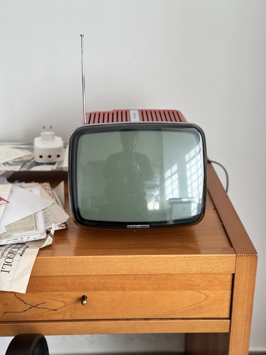 Algol arancio tv brionvega - tv,