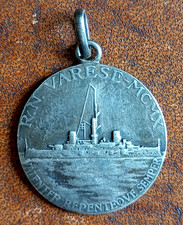 Medaglia argento regia nave - medaglia,