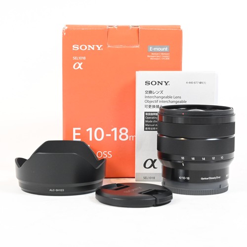 Sony f4 e obiettivo - 10-18,