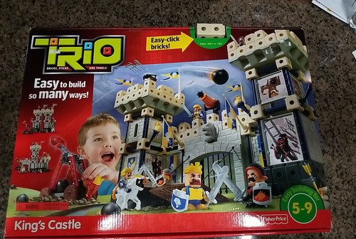 Fisher price trio castello - trio, del