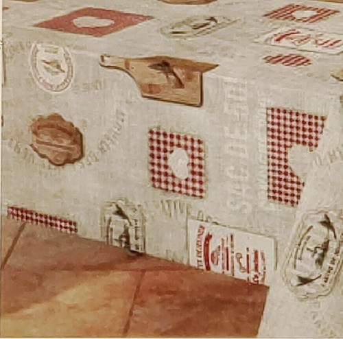 Tovaglia cucina plastificata - tovaglia,