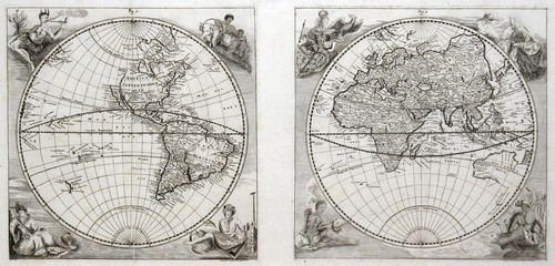 Cartina del mondo originale - del,