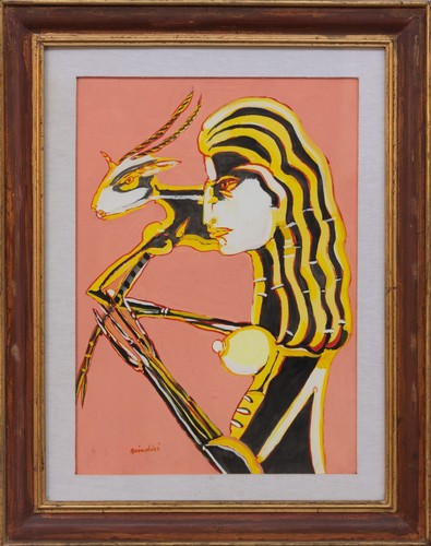 Remo brindisi tempera su - tempera,