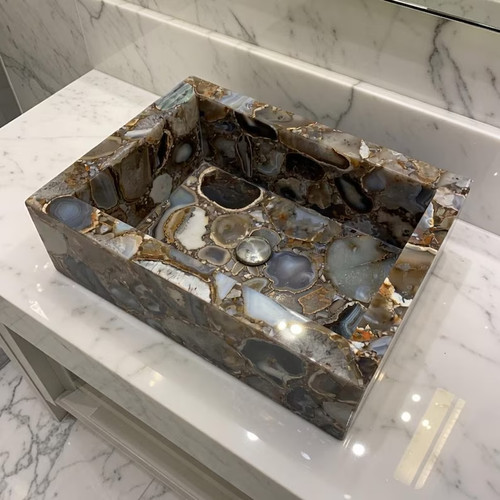 Lavandino bagno fatto mano - lavandino,