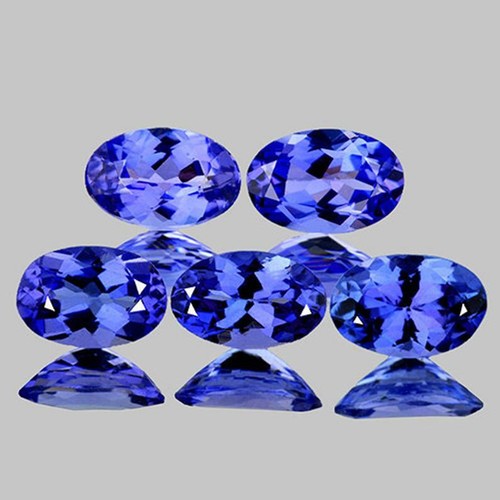 Tanzanite viola blu ovale 5x3
