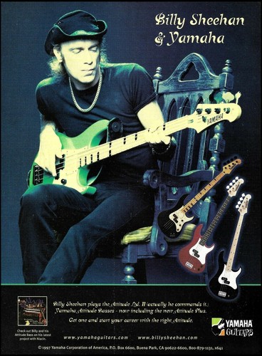 Pubblicità chitarra basso