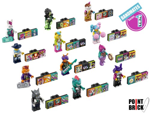Lego 43101 minifigures vidiyo - 43101,