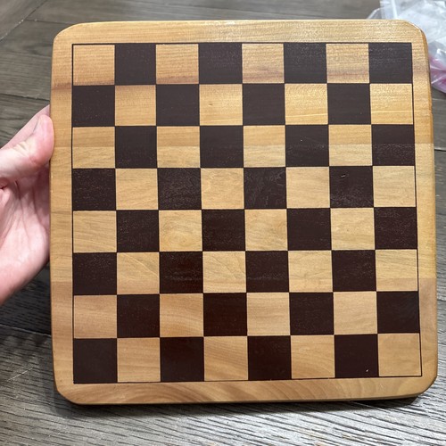 Scacchiera vintage legno - scacchiera,