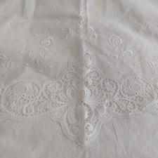Antico lenzuolo matrimoniale