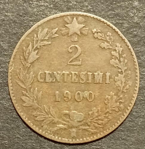 Centesimi lire valore 1900 - 2,