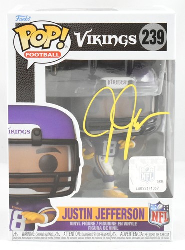 Justin jefferson autografo - justin,