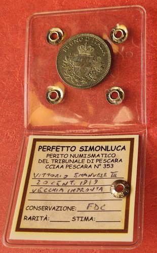 Centesimi 1919 esagono - 1919,