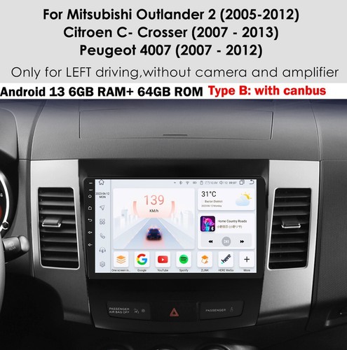 Carplay per mitsubishi - 6+64,