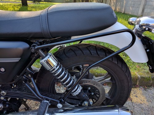 Pannier rail black - , supporti