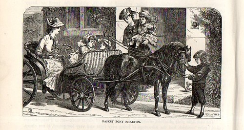 Stampa antica carrozza faeton - antica,
