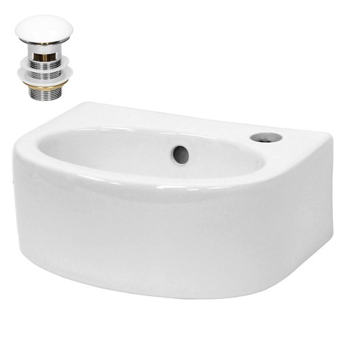 Lavandino ceramica bianco con